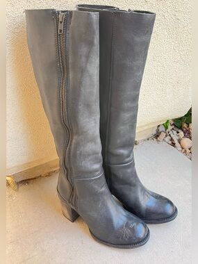 Freebird black Beau tall boots Size 8